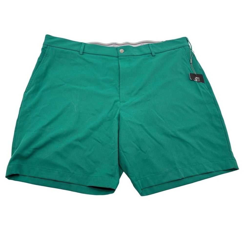 Walter Hagen Golf Shorts Mens 42 Green New Performance Wrinkle Resistant 9" NWT